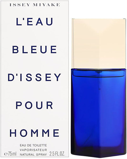 L'eau Bleue D'issey Pour Homme by Issey Miyake Eau De Toilette Spray for Men - 75ML