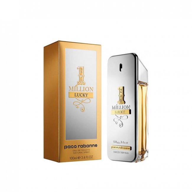 1 Million Lucky By Paco Rabanne Eau De Toilette For Men - 100ML